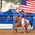 Flag Carrier at the Rodeo