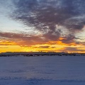 Belgrade Sunset by Lisa Mattson