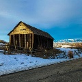 Cabin near Bozeman by Michael Barnett