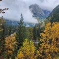 Fall in Glacier National Park by Elyssa Crandall