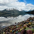 Lake McDonald at Glacier National Park by Mirranda Stewart