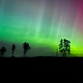Northern Lights south of Miles City