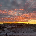 Sunset outside Sidney by Kelly Alvstad