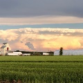 Storm approaching Hardin by Kasey Koehler
