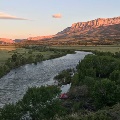 Sun River after storm by JD Mooney