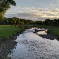 Sun River Channel in spring by Brian Skogen