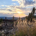 Sunset in the Little Belts by Jess May