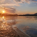 Sunset at Trout Creek